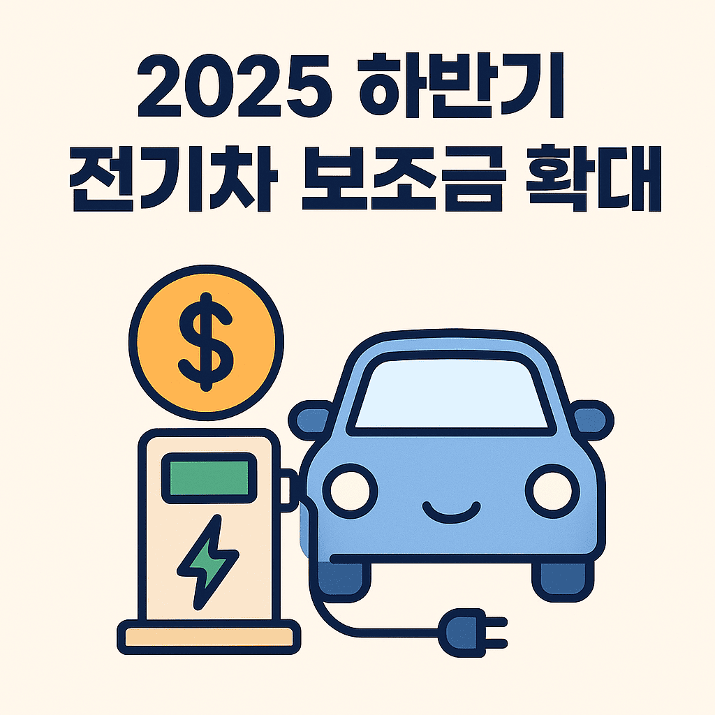 2025 하반기 전기차 보조금 확대 썸네일