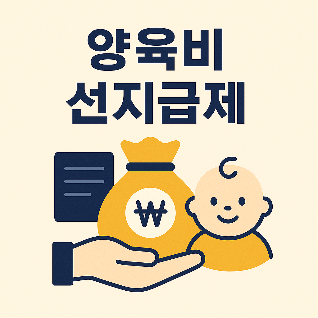양육비 선지급제 조건 썸네일