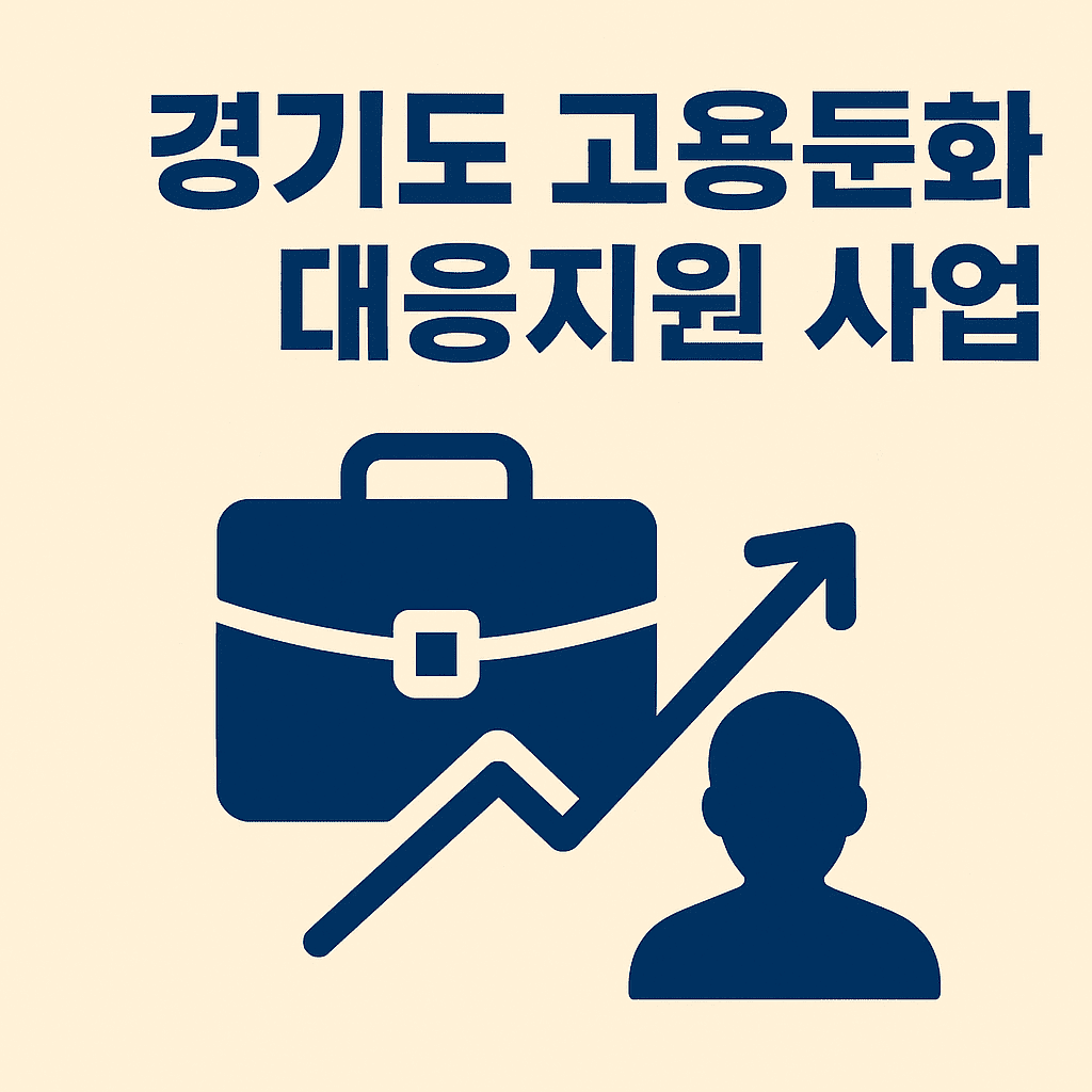 경기도 고용둔화 대응지원 사업 썸네일