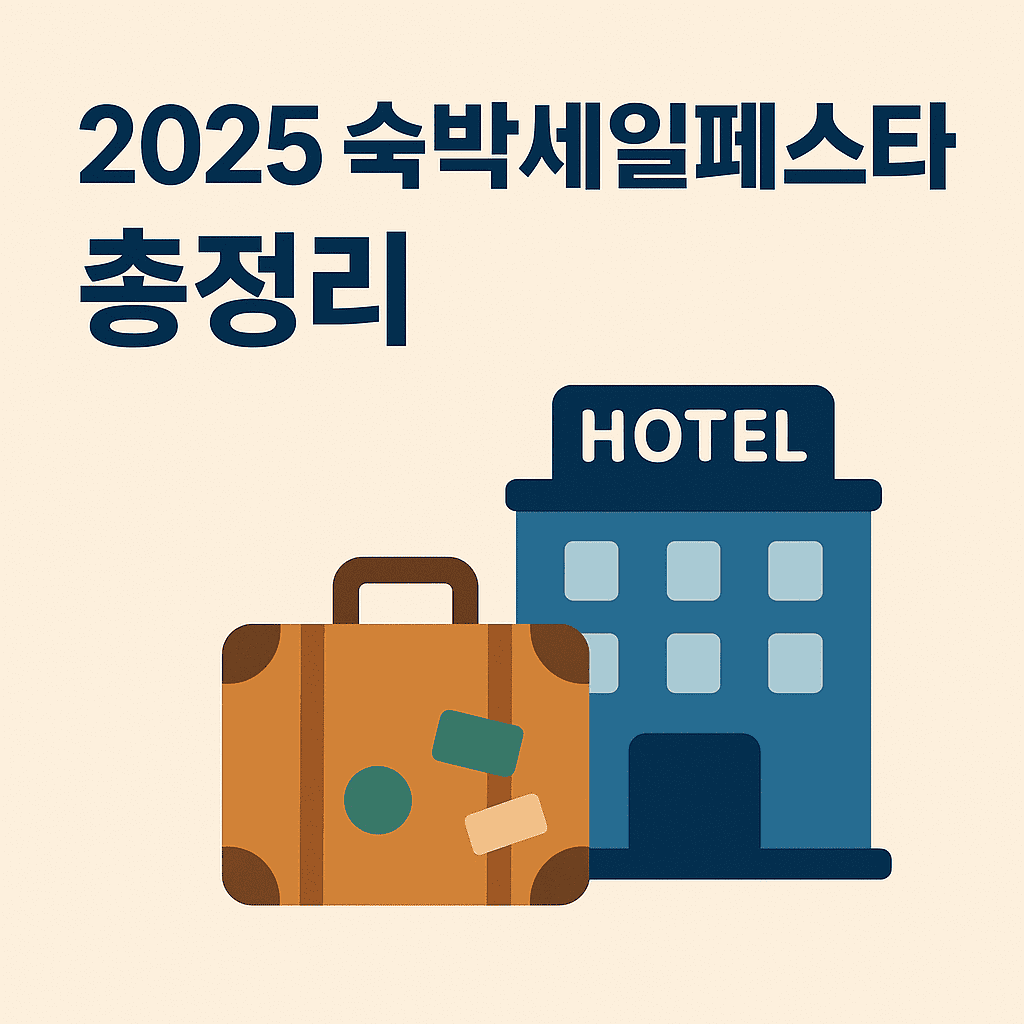 2025 숙박세일페스타 9월 썸네일