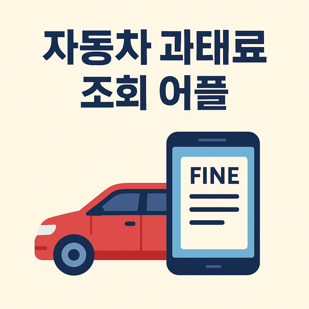 자동차 과태료 조회 어플 썸네일