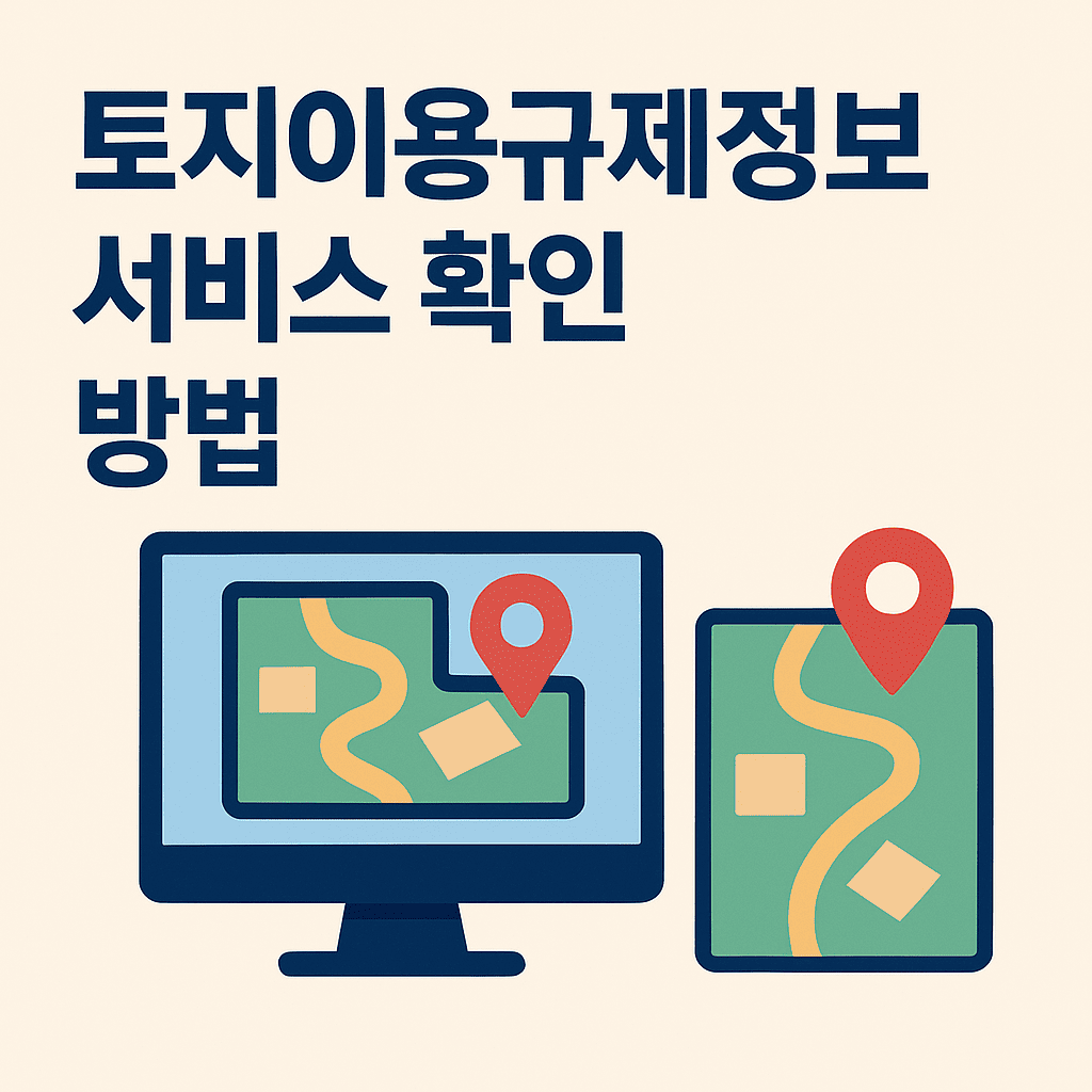 토지이용규제정보서비스 확인 썸네일